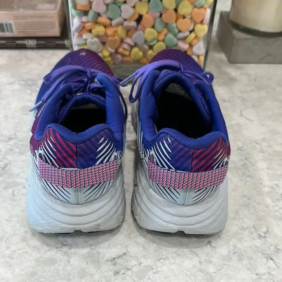 Hoka Vibrant Purple and Blue Sneakers - Picture 4 of 7